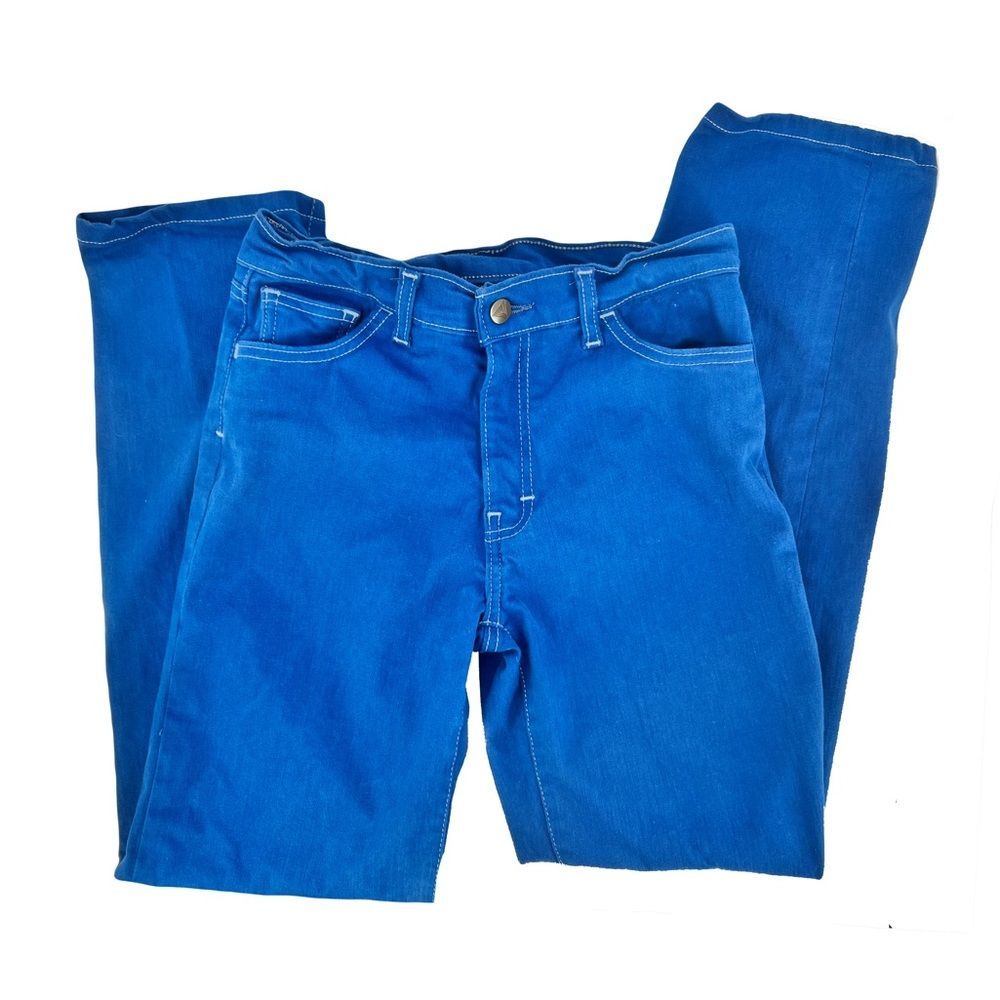Blue Delta Jeans In Blue - Picture 2 of 8